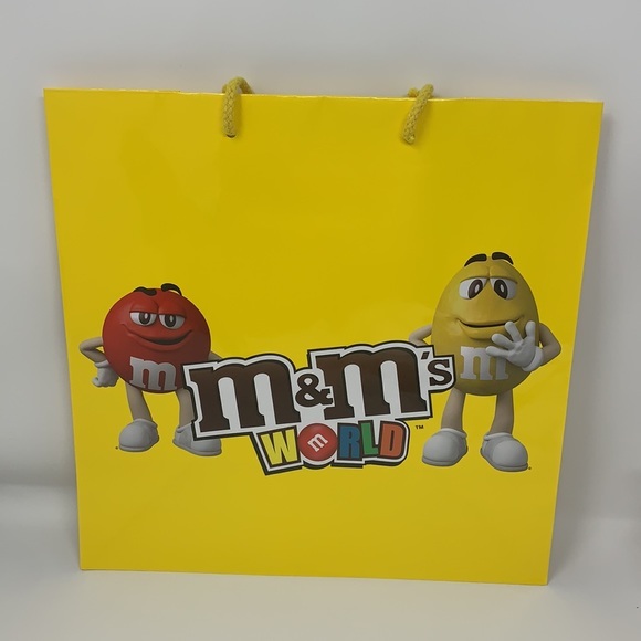 5 M&M’s World medium paper bags for party favors used - Picture 2 of 16